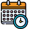 Icon of a calendar