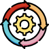 Icon depicting proven process