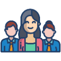 Icon depicting recruitment team leads