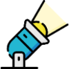 icon of a spotlight