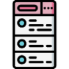 icon showing a webpage featuring a single brand