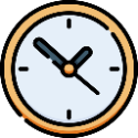 Icon of a clock