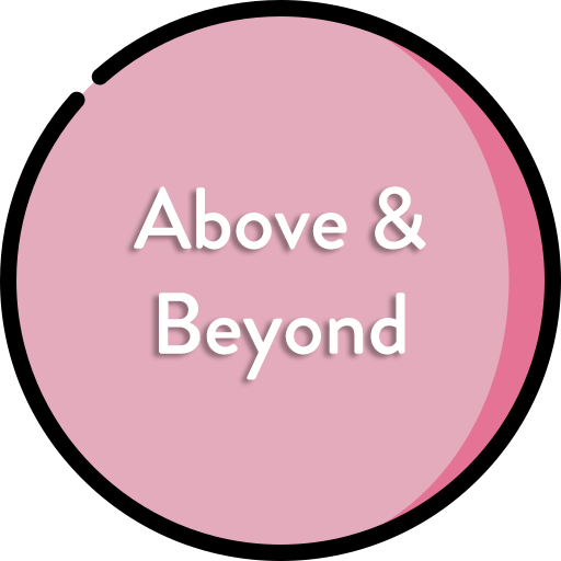 icon depicting core value Above & Beyond