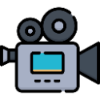 icon of a video camera