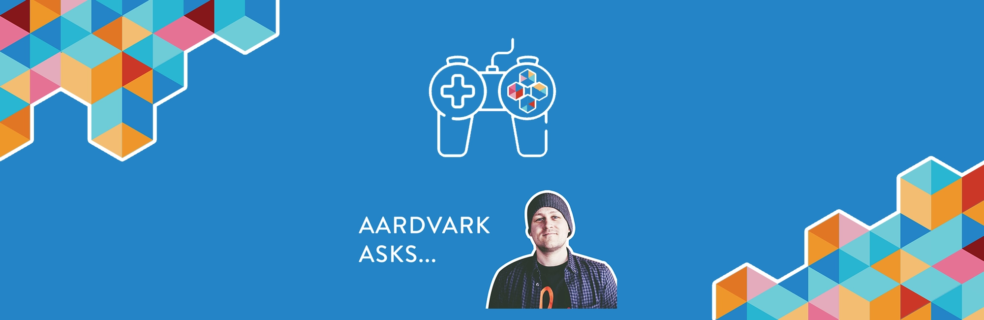 Aardvark Asks Website Banner Blazing Griffin